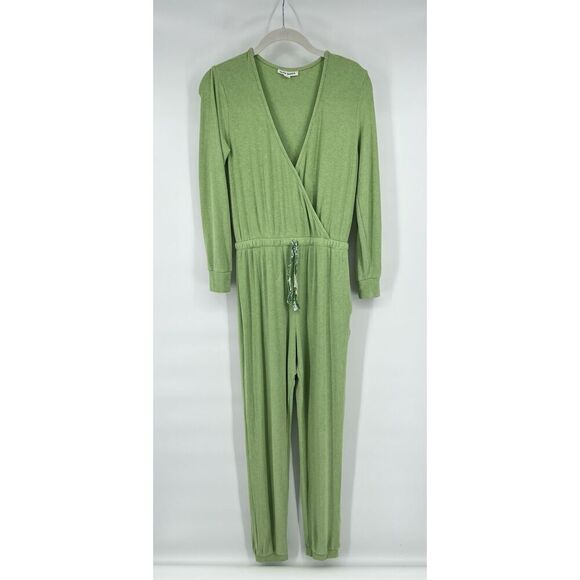 Roller Rabbit Agatha Jumpsuit Light Green Long Sleeve Romper Size Extra Small - Picture 1 of 16